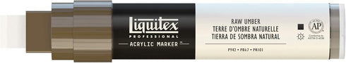 Liquitex Professional Wide Paint Marker, Raw Umber...