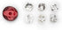 Fox Run, 2.5 x 2.5 x 1.75 inches, Linzer Cookie Cutter Set, Stainless Steel, 6-Piece...