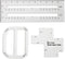 UPTTHOW 3Pcs Boxy Bag Making Templates Notion for Beginners, Clear Acrylic Sewing Tools Set with Boxed Bag, Curve Bag, Zip Pocket...