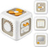 Ponpon Busy Cube for Toddlers, 6 in 1 Activity Cube for Children, Travel Toys for Toddlers for Fine Motor Skill Learning, Educational Birthday Gif...