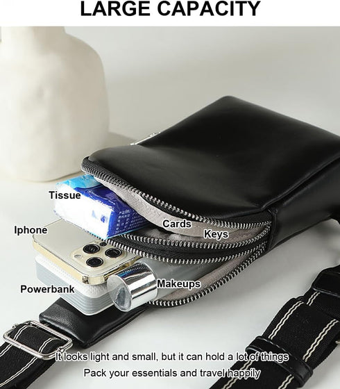 Hiflyer Crossbody Bags for Women Trendy, Crossbody Bag Sling Chest Bag, Sling Bag for Women Crossbody Purse...