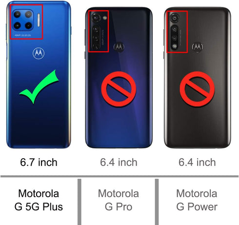 Osophter for Moto One 5G Plus Case, Moto One Lite Case - Shock-Absorption Flexible TPU Rubber Protective Cell Phone Cover for Motorola One 5G UW (...