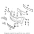Rexka 30pcs Bumper Cover Rocker Molding Splash Shield Screw for Toyota 90159-60525 Avalon Camry Highlander Sienna Venza...