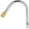 ESSENTIAL WASHER 120 Degree Bend Pressure Washer Gutter Cleaner Attachment with 1/4'' Quick Connect Brass Coupler and Plated Steel Plug...