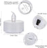 Battery Operated Flameless Tea Lights, Led Flickering Electric Votive Candle 24 Pack Realistic and Bright for Seasonal, Festive Celebrations and H...