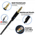Replacement for Astro A10 Cord, 2.0 M Audio Gaming Volume Control Headset Cable Braided Wire Also Works with A40/A40TR for Smartphone Tablets MP3 ...