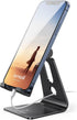 Lamicall Adjustable Cell Phone Stand, Desk Phone Holder, Cradle, Dock, Compatible with iPhone 15, 14, Plus, Pro, Pro Max, 13 12 X XS,4-8" Phones, ...