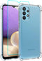 Yiakeng Galaxy A32 5G Case with Screen Protector, Crystal Clear Slim Soft Silicone TPU Protective Phone Cover for Samsung Galaxy A32 5G...