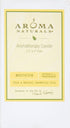 Aroma Naturals Patchouli and Frankincense Essential Oil White Scented Pillar Candle, Meditation, 2.5 inch x 4 inch...