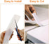 Kitchen Silicone Stove Counter Gap Cover, 21/25 inch Long & Extra Wide Stove Gap Filler Range Strips 2pcs,Between Oven and Countertop Dishwasher, ...