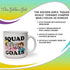 Silver Buffalo Golden Girls Squad Goals Group Ceramic Camper Mug, 20 Ounces, 20oz Squad Goals, 1 Count (Pack of 1)...