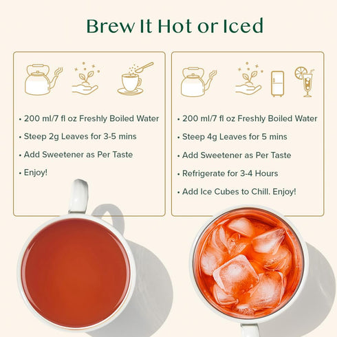 VAHDAM Earl Grey Masala Chai - High Caffeine, Non GMO, Gluten Free | Citrusy Earl Grey Tea Leaves w/ Pure Bergamot Oil | Brew Hot, Iced or Chai La...