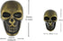 Bezelry Skull Antique Brass Metal Shank Buttons. Blazer Button Set. 3 Pcs of 25mm, 8 Pcs of 16mm...