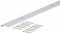 M-D Building Products 78030 Fluted 3/4-Inch by 36-Inch Vinyl Tile Edging, Silver...