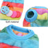 ANIAC Pet Costume Cute Rabbit Clothes Soft Bunny Vest Cozy T-shirt for kitten Ferret Chihuahua puppy and Small Animals (2XS, Rainbow)...
