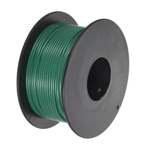 MECCANIXITY 26AWG Wire 26 Gauge Stranded Wire PVC Hookup Wire 30M/100ft Green, Electrical Wire UL1007 Spool Tinned Copper Wire for Internal Connec...