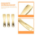 3pcs Makeup Spatula Small Alloy Face Cream Spoon Reusable Mask Scoop Beauty Tools for Facial Cosmetic, Face Mask (Golden)...
