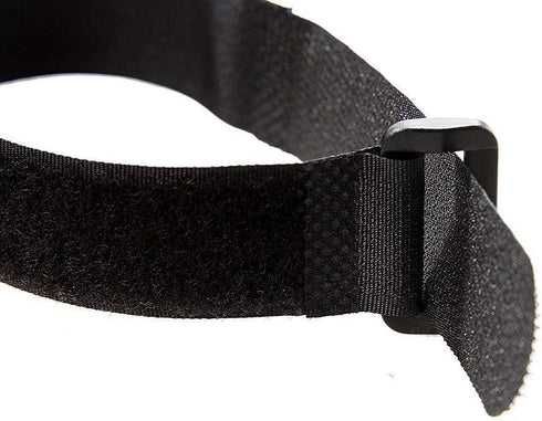 Premium Cinch Straps - Reusable Hook & Loop Tie Down Fastener Straps for Cables, Extension Cords, Organizing – Nylon Webbing Multipurpose Adjustab...