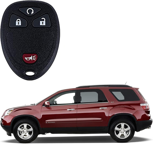 Replacement Keyless Entry Car Remote Key Fob fits for Chevy 2007-2014 Equinox Avalanche Silverado Escalade Suburban GMC Yukon OUC60270, OUC60221, ...