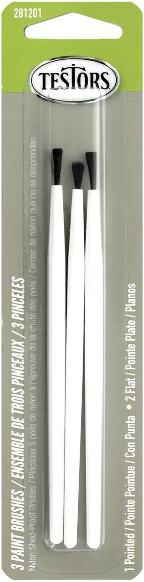 Economy Craft & Hobby Brush Kit, Blue, 3-Pk....