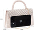 Pearl Clutch Bride Bag and Lace Eenvelope Purse for Women Evening Prom Clutch Handbags Beaded Wedding Purses for Women Formal Clutch Purse,Beige...