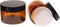 2pcs 8oz Amber Plastic Cosmetic Jars,Wide Mouth Refillable Containers with Lids for Cream, Lotion, Powder, ointment, Bath Salt and Body Butter etc...