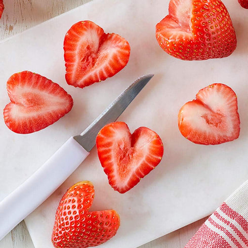 Strawberry Huller Stem Remover and Strawberry Slicer Set,Potatoes Pineapples Carrots Tomato Corer Slicer Cherry Pitter,Fruit Picker Stalks Tools,S...