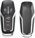 4 Buttons Replacement Remote Control Key Shell Case Fob Cover For Edge Explorer Fusion Mustang FCC ID: M3N-A2C31243300...
