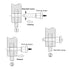 uxcell Ball Locking Pins with Button Handle, 304 Stainless Steel Triangular Cap Push-Button Quick Release Pin with 24.5cm Rope (10mm-31mm)...