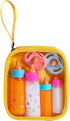 Magic Disappearing Milk and Juice Bottles with Pacifiers for Baby Doll Accessories,6 Pieces Pretend Play Feeding Toy Set, 4 Bottles and 2 Pacifier...