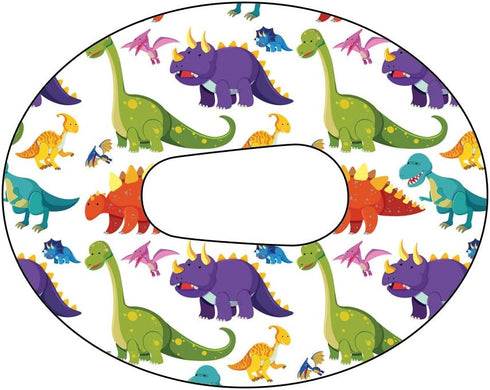 Dexcom G6 Precut Dinosaur Design Adhesive Patches - 10 Pack...