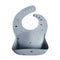 mushie Silicone Baby Bib | Adjustable Fit Waterproof Bibs (Retro Cars)...