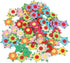 100 Pcs Handmade Mulberry Paper Flowers 25x25mm Scrapbook Craft Card, DIY Craft, Bouquets, Decorations, Greeting Cards, Craft Projects (10 Colors)...