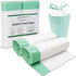 4 Gallon Drawstring Small Trash Bags-0.5 Mil Strong Small Trash Can Liners for Bathroom/Office, Unscented White Garbage Bags, 60 Count...