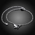 Yuren Zircon Butterfly Charm Adjustable Chain 925 Sterling Silver Ankle Bracelet for Women Anklet Foot Bracelet Sandals Beach Feet Diamond Anklet...