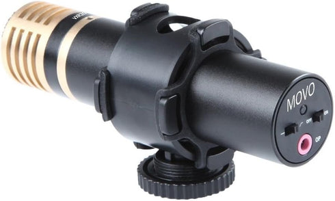 Movo VXR200 HD Stereo XY Condenser Mini Capsule Microphone for Sony, Nikon, and Canon DSLR Video Cameras...
