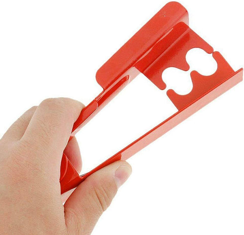 Rose Thorn and Leaf Stripping Tool, Rose Thorn Remover, Metal Flower Burrs Plier, DIY Bouquet Garden Florist Tool for Floral DIY and Gardening(Red...