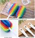 4PCS Cleaning Bottle Washer Coffee Cup Cleaning Colorful Sponge Cleaner Cup Washing Brush Long Bottle Brush...