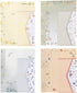 48 Cute Lined Writing Stationery Paper with 24 Envelope + 1 Sheet Seal Sticker,Q067...