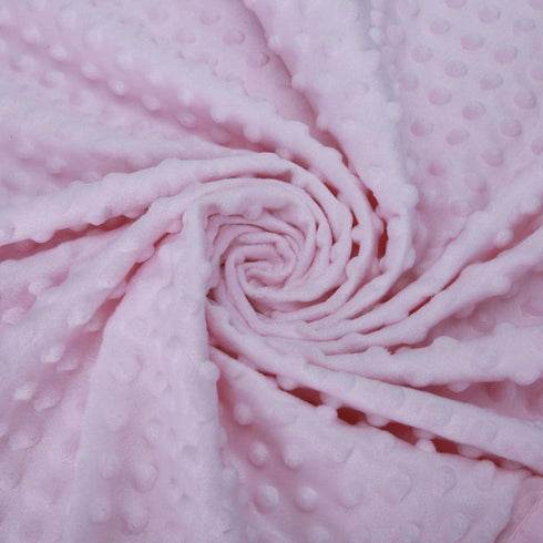 Pro Goleem Baby Soft Minky Dot Blanket with Silky Satin Backing Baby Gifts for Girls?Pink, 30’’ x 40’’?...