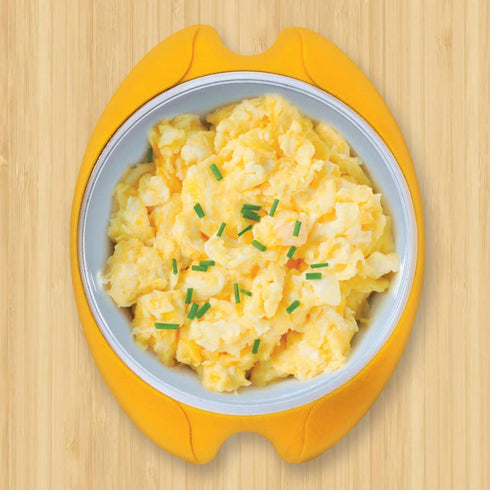Microwave Egg Cooker Poacher Scramble Omelet Eggwich Maker with Silicone Handles Yolk Separator and Shell Cracker...