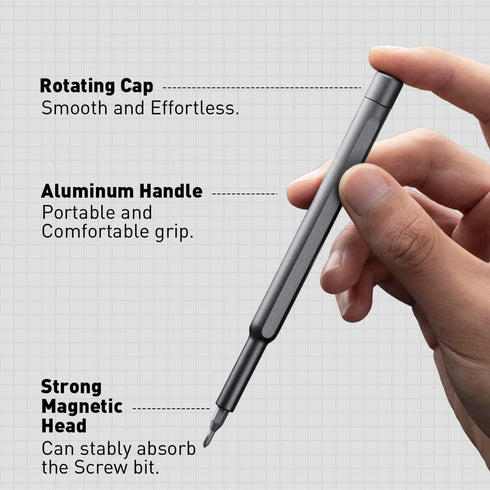 VMAN 63 in 1 Precision Screwdriver Set, Small Screwdriver Set, Premium Magnetic Mini Repair Tool Kit, Sturdy | Professional for Watch, Phone, Eyeg...
