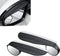 2 PCS Car Rearview Mirror Auxiliary Accessories, 6.69In x 2.16In Waterproof ABS Glass Vehicle Rearview Mirror Rain Eyebrow, Universal Automotive R...