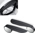 2 PCS Car Rearview Mirror Auxiliary Accessories, 6.69In x 2.16In Waterproof ABS Glass Vehicle Rearview Mirror Rain Eyebrow, Universal Automotive R...