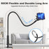 Gooseneck Cell Phone Holder, Universal 360 Flexible Phone Stand Lazy Bracket Mount Long Arms Clamp for Phone 13 Pro Xs Max XR X 8 7 6 6s Plus and ...