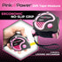 Pink Power 25ft Pink Tape Measure - Pink Measuring Tape Measure for Womens Tool Kit with Retractable Blade and Lock Button - Girls Tape Measure fo...