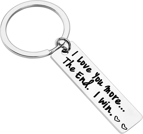 PLwelth I Love You Keychain for Couples Husband Wife Funny Keyring Gifts for Her Him Valentine's Day Birthday Christmas...