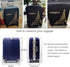 TRAVEL KIN Washable Travel Gear Cover, Thickened Luggage Cover, 18/24/28/32 Inch Suitcase Spandex Protective Cover (XL(29"-32" luggage), Paris)...