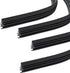 Pack-4 Windshield Wiper Blade Refills, 24" Universal Car Silicone Wiper Blade, Frameless Windshield Wiper Blade Refills for Most Cars SUVs and Tru...