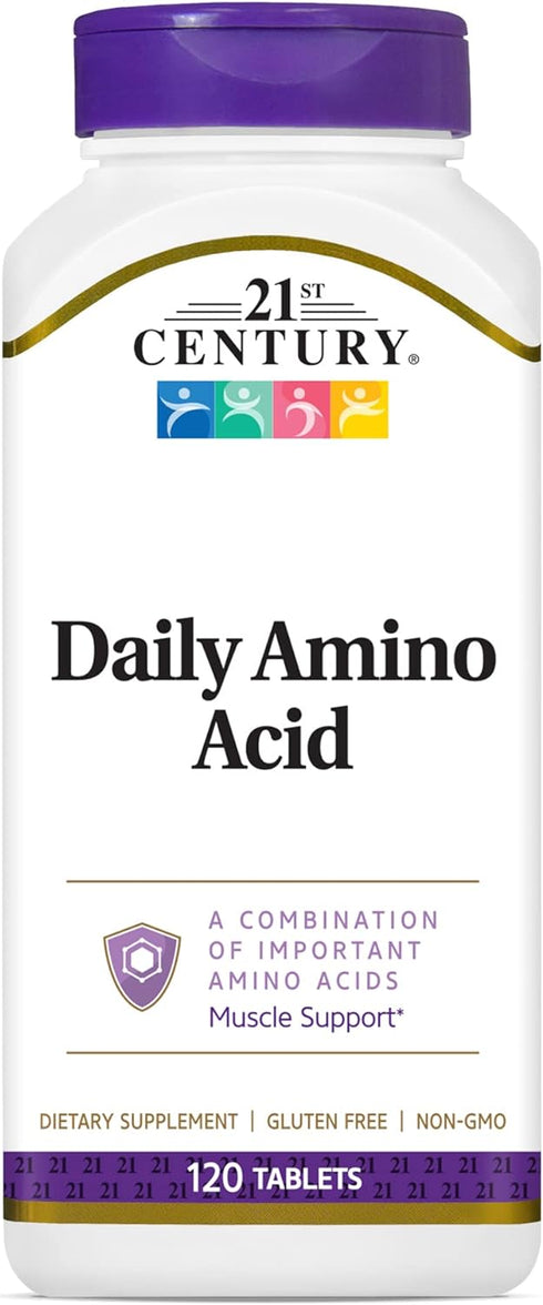 21st Century Daily Amino Acid Tablets, 120 Count...
